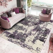 Covor Modern Living, Dormitor Dreptunghiular Milano 0566B Lila (Alege dimensiunea: 200 x 300)
