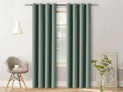 Draperie verde-gri OXFORD 140x250 cm Agatat: Inele metalice