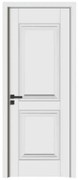 Usa Interior din MDF Novo Doors ND12 LUX PREMIUM, Cadru din Lemn Masiv, KIT COMPLET, Toc Reglabil de 10 CM INCLUS, Plinta pe Ambele Parti (Culoare: