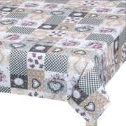 Față de masă Bellatex DITA Patchwork love , 140 x 200 cm, 140 x 200 cm