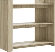 vidaXL Măsuță consolă, stejar sonoma, 100x35x90 cm, lemn prelucrat