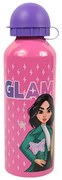 Sticla metalica pentru copii GLAM 500 ml roz