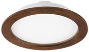 Corp de iluminat încastrat WOODY SPOT LED/23,5W/230V 4000K cireș ø 23,5 cm
