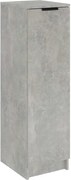 vidaXL Pantofar, gri beton, 30x35x100 cm, lemn compozit