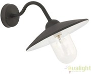 Aplica de perete de exterior, finisaj negru mat, IP44 Vigo 8686 RX
