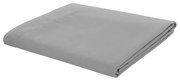 Cearceaf gri din bumbac percale 275x275 cm Easy Iron Percale – Catherine Lansfield