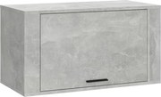 vidaXL Pantofar de perete, gri beton, 70x35x38 cm, lemn prelucrat