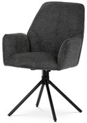 Set de scaune de sufragerie cu mecanism deîntoarcere HC-522 GREY2, 2 buc.