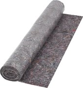 vidaXL Protecție antiderapantă podea zugravi, 50 m, 180 g/m², gri