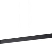 Ideal Lux - Lustră LED suspendată pe cablu DESK, 32 W, 230 V, 102,5 cm, CRI 90, negru