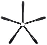 Baza stea metalica KD neagra rezistenta pana la 120 kg