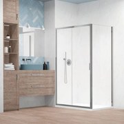 Perete lateral Radaway Alienta 80 cm crom-transparent sticla 5 mm