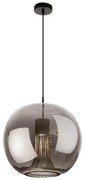 Lustra, Pendul design modern KRISS negru/ crom