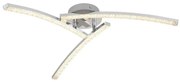 Plafoniera LED pentru baie design modern IP44 Jules crom 18W