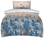 Lenjerie de pat din satin Deluxe Herbal, 140 x 200 cm, 70 x 90 cm