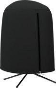 Outsunny Husă de protecție pentru fotoliu suspendat, impermeabilă, rezistentă la praf, poliester, Ø128 x 190 cm, Negru | Aosom Romania
