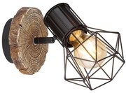 Globo 54017W-1 - Aplica de perete PRISKA 1xE27/60W/230V