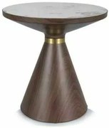 Măsuță de cafea Esmate B, marmură / maro