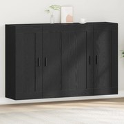 vidaXL Cabinet suspendat 2 pcs stejar artizanal 160 x 34 x 90 cm