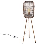 Lampa de podea moderna cu trepied din cupru - Redo
