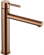 Mexen Elba baterie pentru chiuvetă înaltă, aur roz - 74110-60