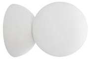 Aplica de perete design modern ZERO, gips alb NVL-9577013