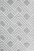 vidaXL Covor de exterior, ARAKIL gri, 120x180 cm, PP
