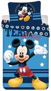Lenjerie de pat cu desene Mickey Team