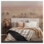 Tapet VLAdiLA Foggy Landscape Peach 520 x 300 cm