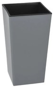 Gardenico Ghiveci de flori Elise gri mat, 30 x 58cm