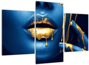 Tablou cu fața omeneaască (90x60 cm)