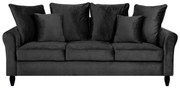 Canapea 3 locuri Banbury (negru) . 1008563