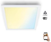 WiZ - Plafonier LED SUPERSLIM dimabil 12W 230V alb Wi-Fi