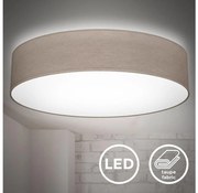 Plafonieră LED/20W/230V taupe B.K. Licht 1395