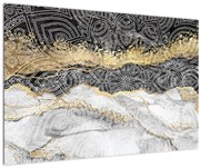 Tablou - Mandala în marmură (90x60 cm)