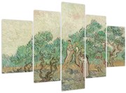 Tablou - Vincent van Gogh, The Olive Orchard, reproducere (150x105 cm)