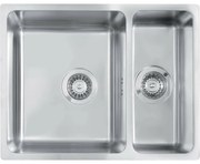 Chiuveta Deante Egeria inox satinat 2 cuve 58x44 cm