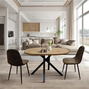 Masa rotunda extensibila Nada Ø 100 cm