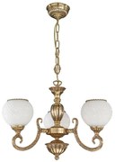 Candelabru din alama cu 3 brate design italian 8550