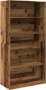 vidaXL Șifonier, lemn vechi, 100 x 50 x 200 cm, lemn prelucrat
