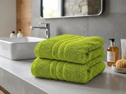Prosop de maini Confort 50 x 100 cm verde deschis, 100% bumbac