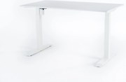 Viva New Generation 2.0, Birou reglabil electric, un singur motor - Standard - 1200x650x18 - Gri - Alb