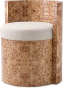 Scaun design LUX, Furnir Burl Mappa, Maro, Arcadia