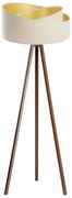 Lampă de podea GALAXY 1xE27/60W/230V crem/wenge