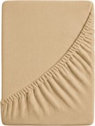 Cearsaf Frotir cu elastic 90x200 cm bej