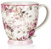 Banquet Cană ceramică Rose 460 ml