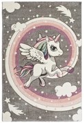 Covor pentru copii Universal Kinder Unicorn, 120 x 170 cm
