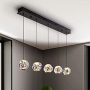 Lustra LED suspendata design decorativ modern Zaria 5L