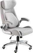 Scaun de birou modern Grey fabric