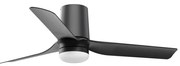 Ventilator LED dimabil de tavan FARO 33834WT-1TW MINI PUNT TUB S 10W/230V negru d. 90 cm WT + telecomandă